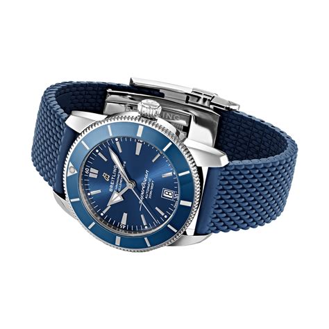 breitling superocean strap size|breitling superocean rubber strap buckle.